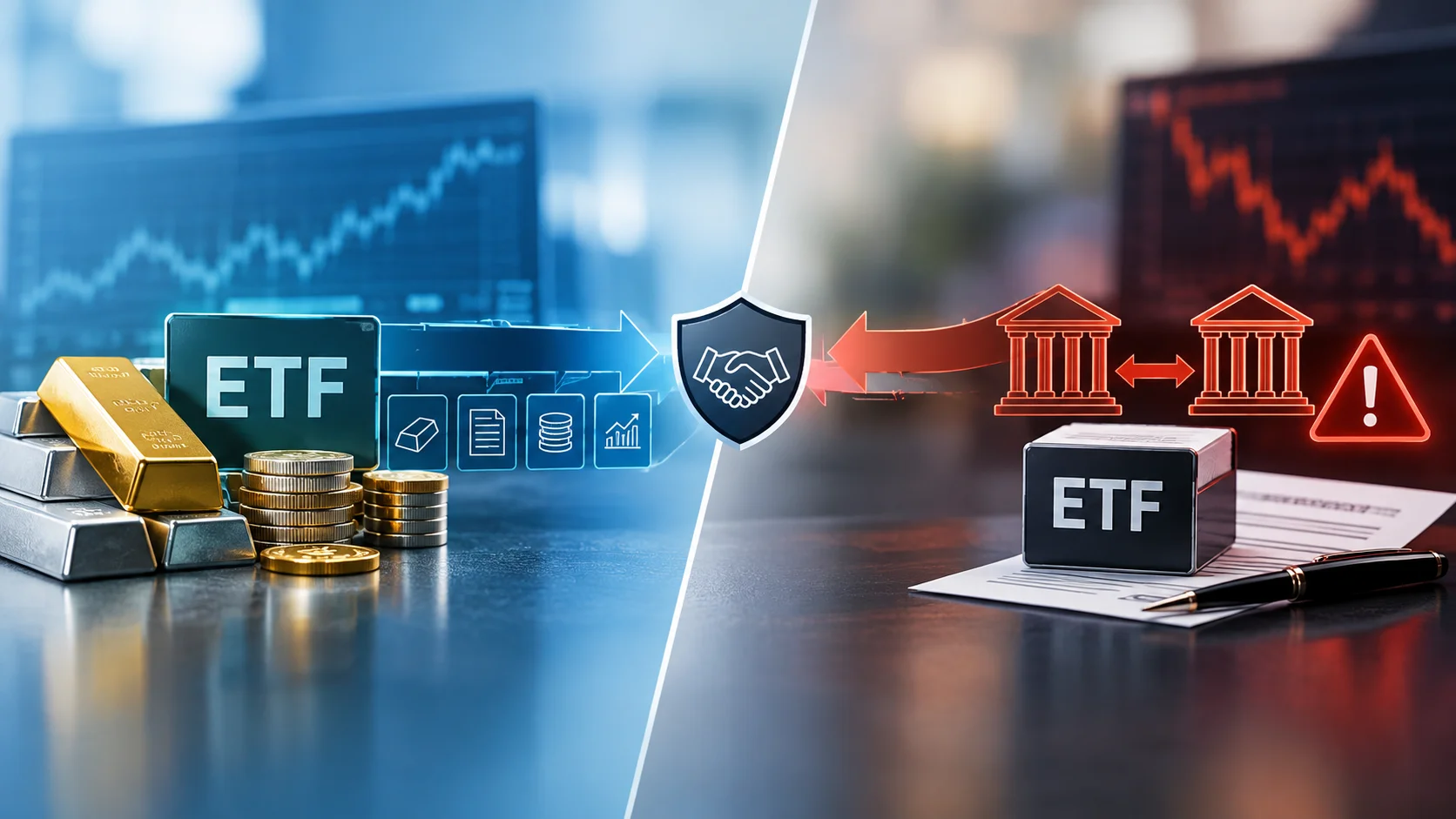 Physical vs. Synthetic ETF Replication: Counterparty Risk Analyzed